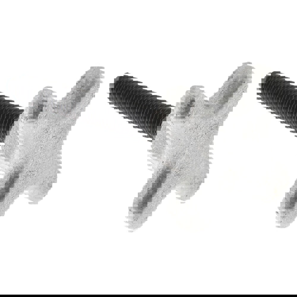 12L14 Steel Thumb Screw: 5/16-18, Lobed Head